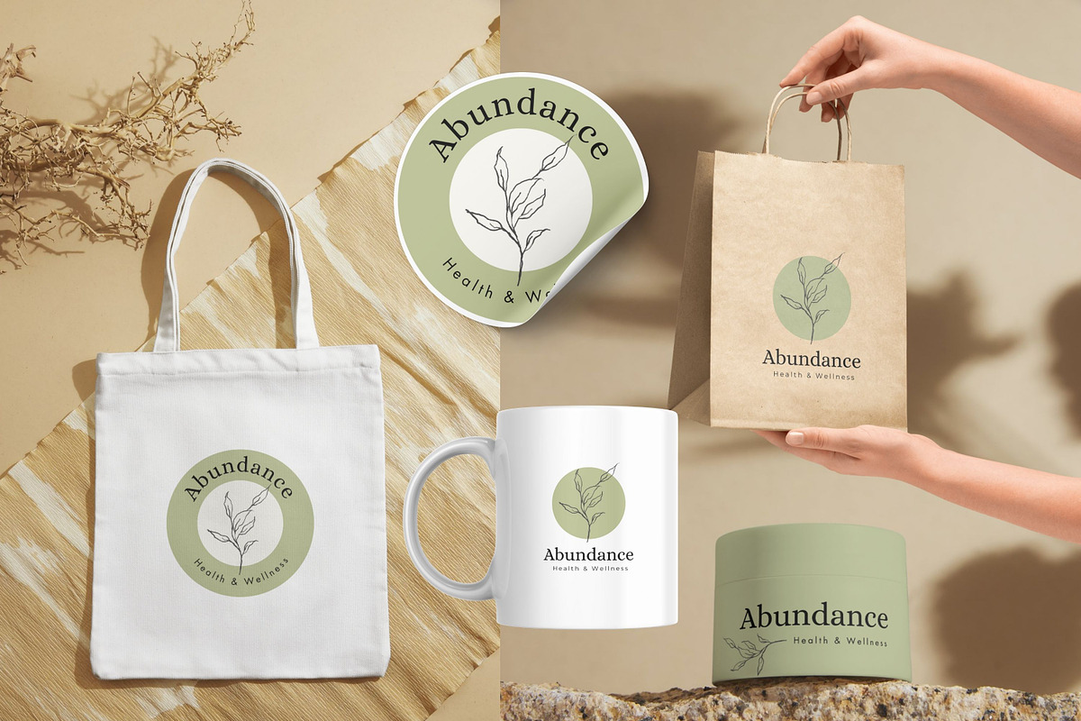 Wellness Logo Branding Kit, a Branding & Logo Template by Hell Yeah Designs (Photo 3 of 5)