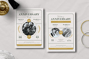 Wedding Anniversary Party Invitation, an Invitation Template by Vynetta (Thumbnail 2 of 3)