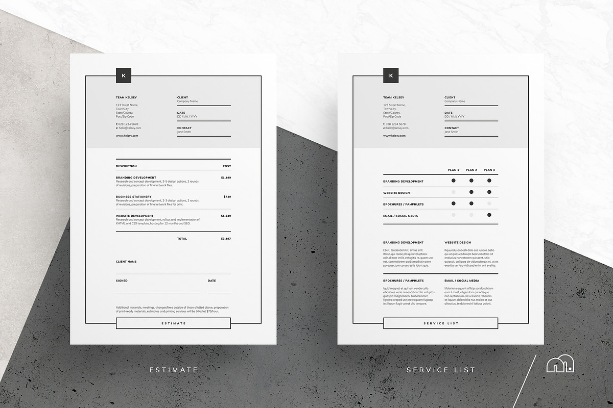 Pitch Pack - Kelsey, a Brochure Template by bilmaw creative (Photo 13 of 17)