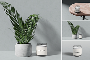 Candle Mockup