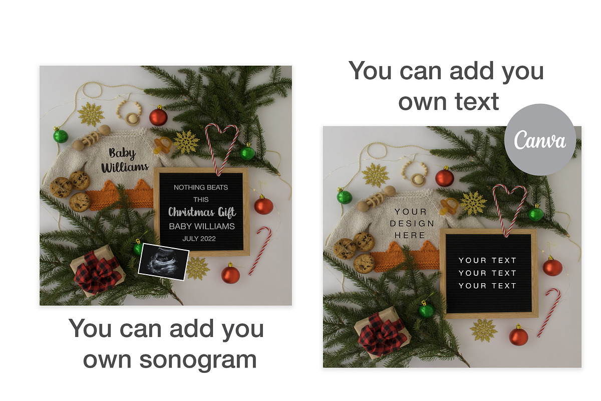 Gender neutral Baby Announcement, a Social Media Template by DigitalStorybyAnna (Photo 6 of 6)