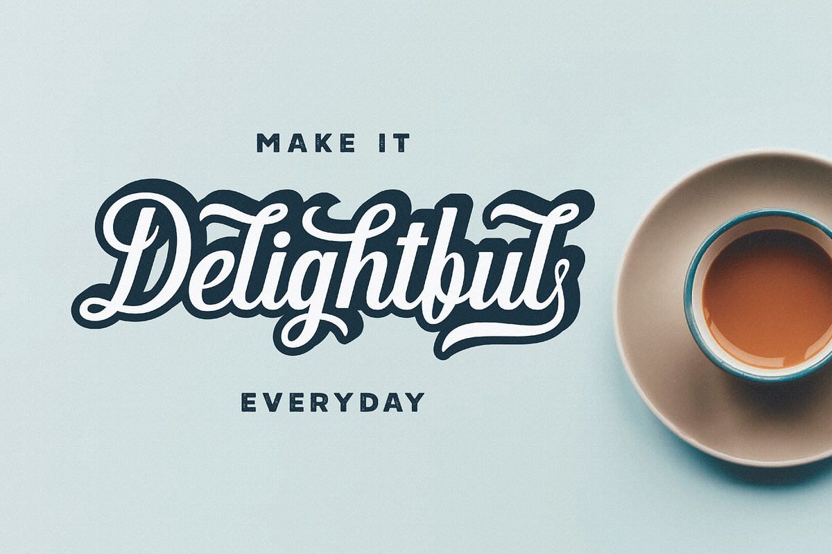 Hanleth vintage font duo, a Sans Serif Font by great19 (Photo 10 of 15)