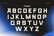 Hedrov - Bold Sports Display Font, a Sans Serif Font by Flawless And Co (Thumbnail 6 of 10)