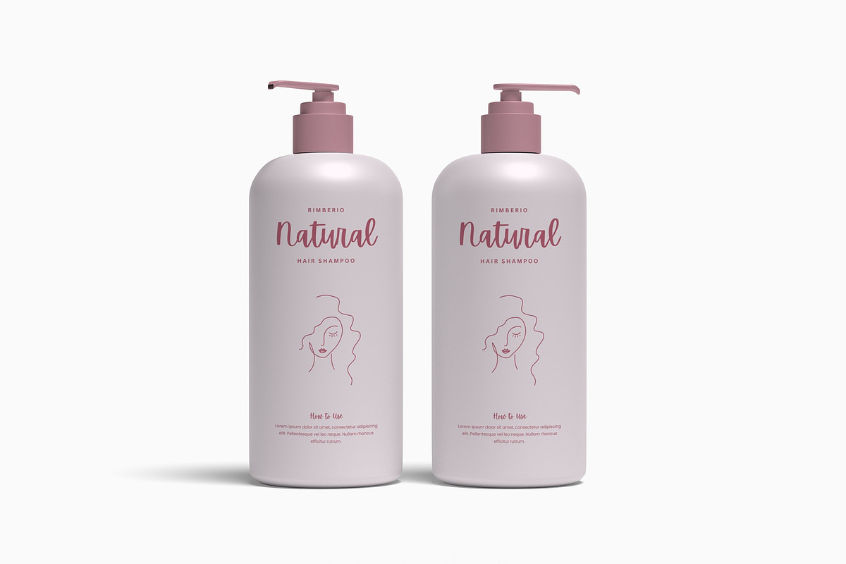 Pump Bottle Mockup, a Cups & Container Mockup by suciamairastd (Photo 2 of 6)