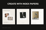 INDEX PAPERS | 30 Canva Templates, a Social Media Template by BlancheStudio (Thumbnail 8 of 9)