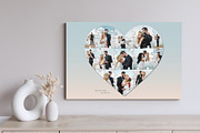 Love Heart Puzzle Photo Collage, a Social Media Template by DesignerCandies (Thumbnail 3 of 5)