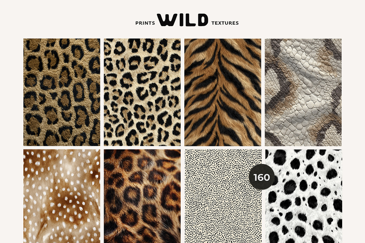 WILD — animal textures & fur, a Texture Graphic by Lana Elanor (Photo 8 of 11)