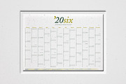 2026 Eco Wall Calendar: Golden Straw, a Poster Template by Elibee (Thumbnail 5 of 6)