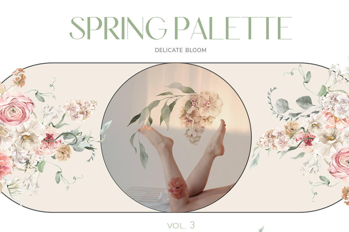 20% Floral Catalog Watercolor Bundle, an Illustration by Cat In Colour (Photo 3 of 18)