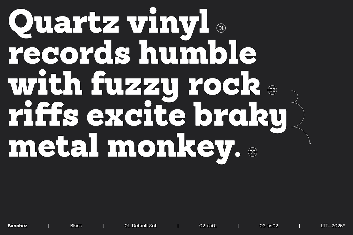 Sánchez, a Sans Serif Font by Latinotype (Photo 2 of 6)