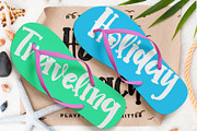 Hello Beach, a Script Font by Letterara (Thumbnail 3 of 6)