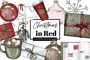 Minimalist Holiday Clipart