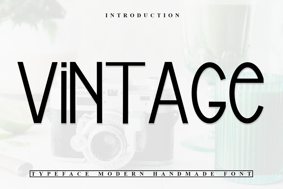 Vintage, a Serif Font by InermediaSTUDIO (Photo 1 of 7)
