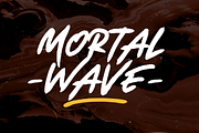 Mortal Wave - Dry Brush Font, a Handwritten Font by StringLabs (Thumbnail 1 of 15)