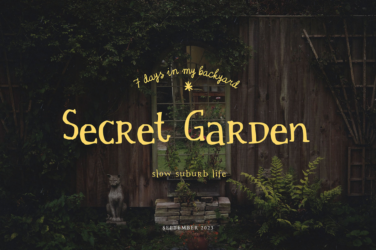 Storyland of Étoiles Handdrawn Serif, a Handwritten Font by Perplexitics (Photo 3 of 10)