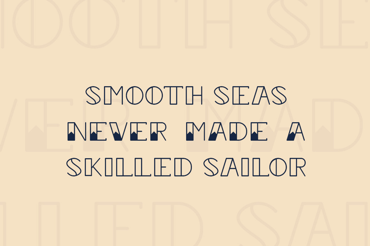 Sailor Girl Font Duo preview 3
