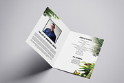 Funeral Program Template, a Brochure Template by Template Shop (Thumbnail 4 of 5)