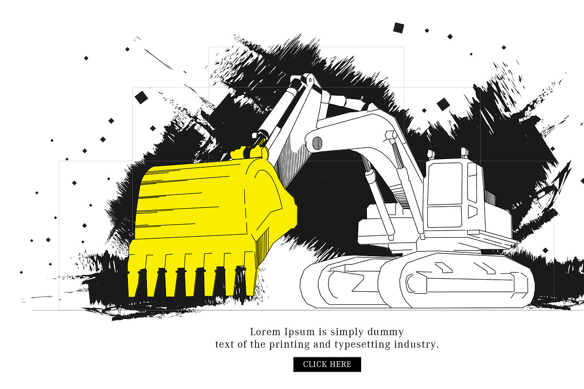 Construction machinery 20 ITEMS, a Technology Illustration by Vladimir Vihrev (Photo 17 of 20)
