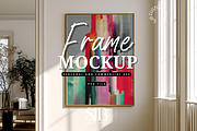 Frame Mockup with Reflections, a Household Mockup by SJB Custom Prints (Thumbnail 1 of 7)