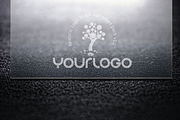 Glass Logo Mock-up, a Presentation Template by LogoBuy (Thumbnail 1 of 4)