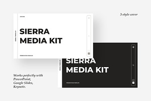 Media Kit Google Slides Template