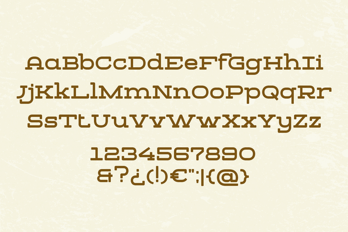 Cask Wall | A Western Font, a Slab Serif Font by ClevUs (Photo 10 of 12)