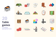 Table Games 3D Icons Set Bundle, an Object Graphic by Aimagenarium@gmail.com (Thumbnail 1 of 21)
