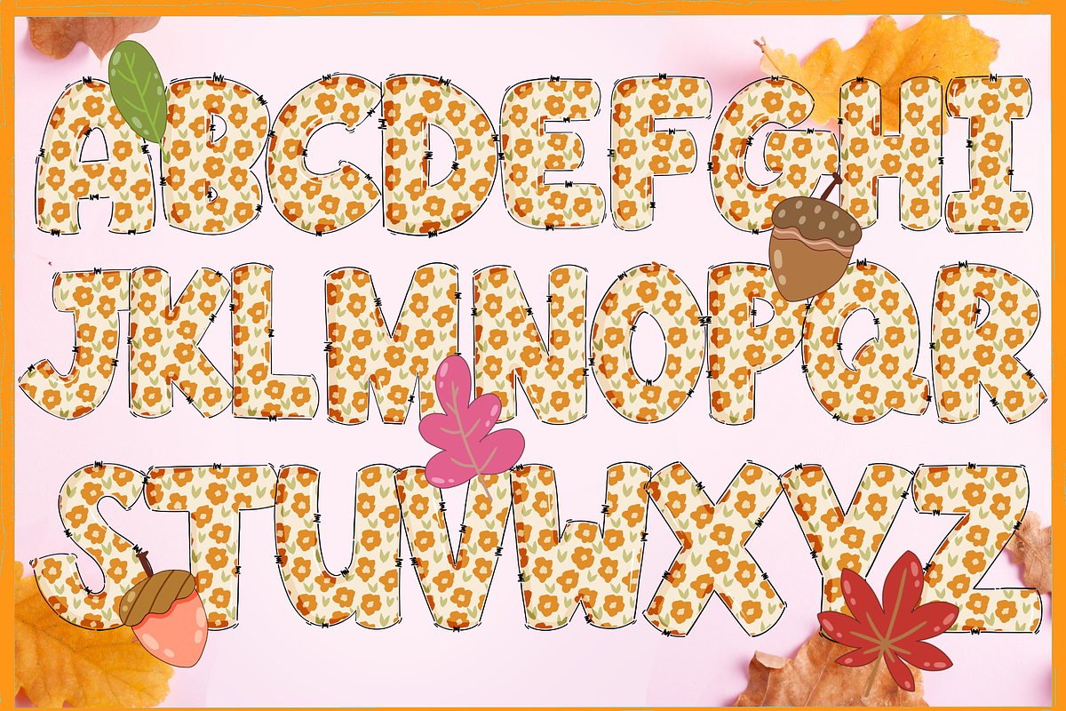 Hi Autumn-PNG fonts, a Handwritten Font by It me digital art (Photo 3 of 7)