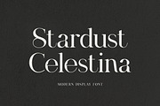 Stardust Celestina Modern Serif Font, a Serif Font by UICreative (Thumbnail 1 of 13)