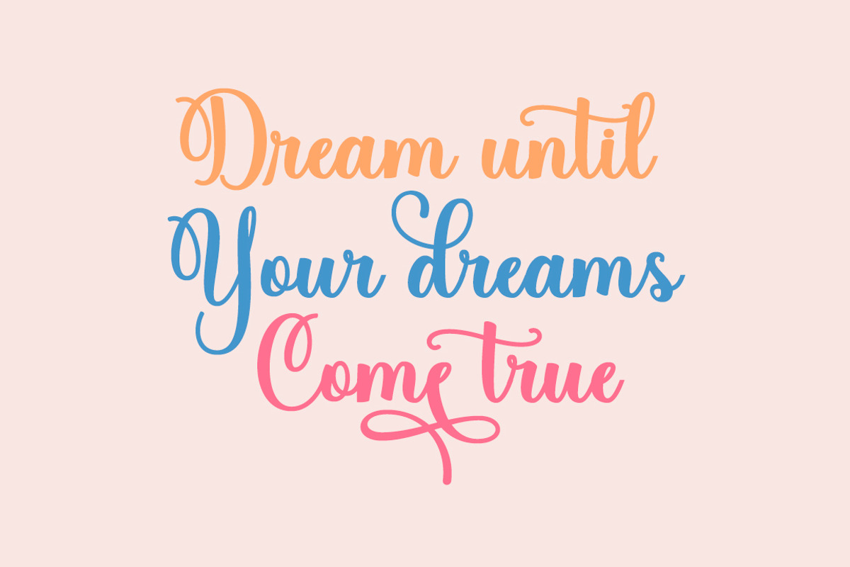 Washington, a Script Font by Nurul_kamal (Photo 8 of 9)