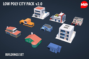 Low Poly City Pack V 2.0