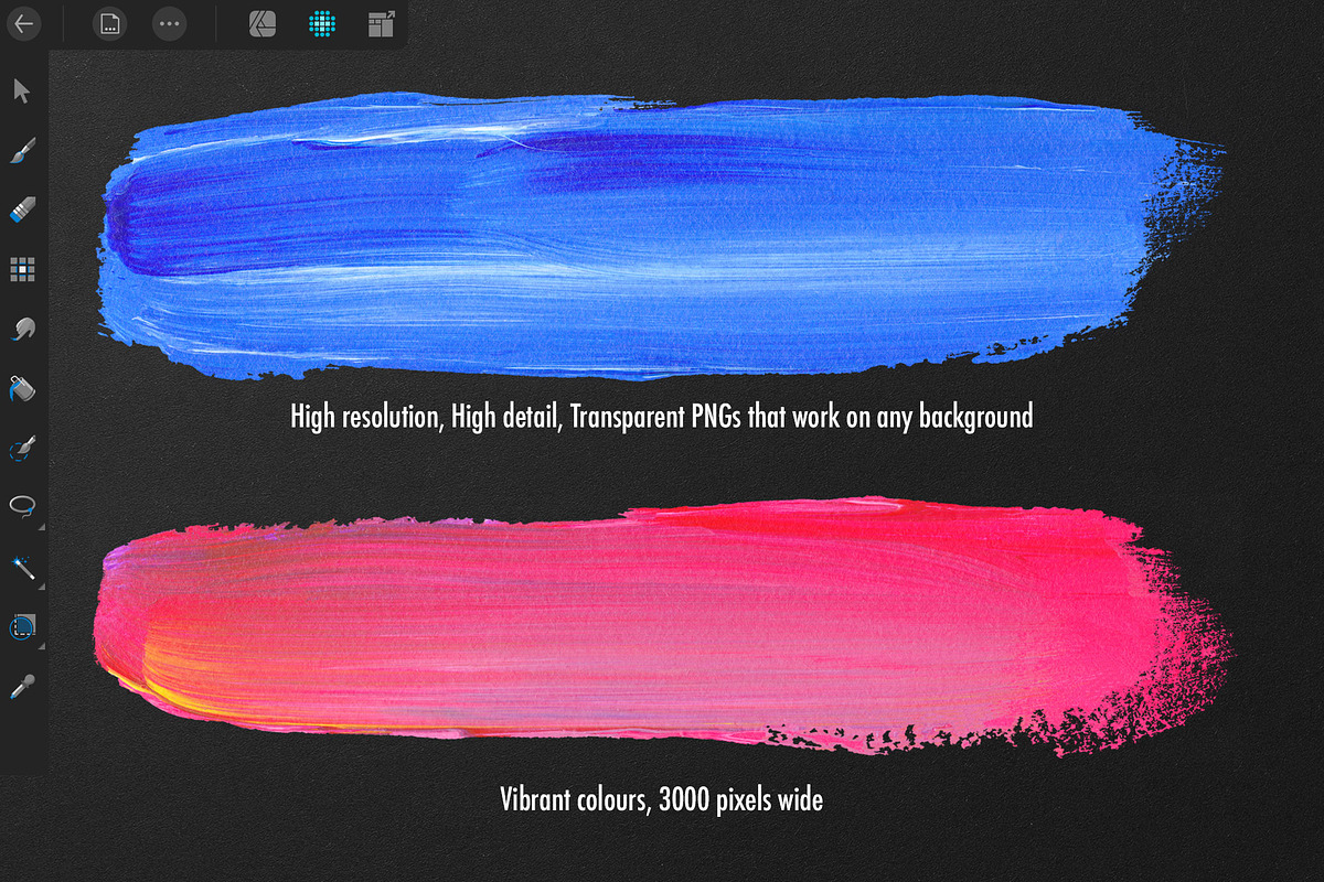 Pencils and Paint for Affinity, a Brush Add-On by iPad Calligraphy (Photo 8 of 8)