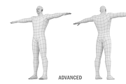 Hero Male in T-Pose Base Mesh, a Characters & Person 3D Model by VK Studio (Thumbnail 17 of 22)