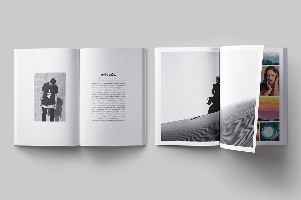 Photo Album Book Template, a Magazine Template by ElvinPrint (Photo 7 of 11)