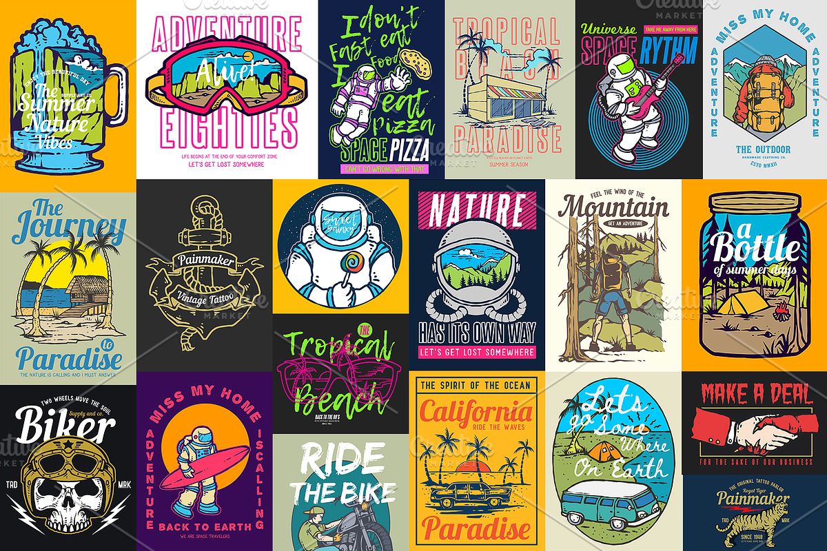 100 Street Style T-Shirt Designs, an Illustration by TSV Art Collective (Photo 10 of 21)