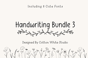 Handwriting Bundle 3, a Handwritten Font by Sofia Skoog (Thumbnail 1 of 10)