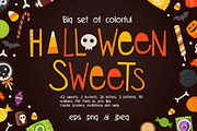 Loads of sweets for Halloween, an Illustration by Moonery's (Thumbnail 1 of 7)