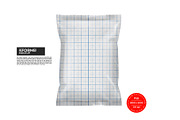 White Plastic Bag Mockup, a Packaging Mockup by Reformer Mockup (Thumbnail 5 of 6)