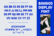 Bangoo – Modern Display Font, a Handwritten Font by overlaytemplates (Thumbnail 4 of 5)