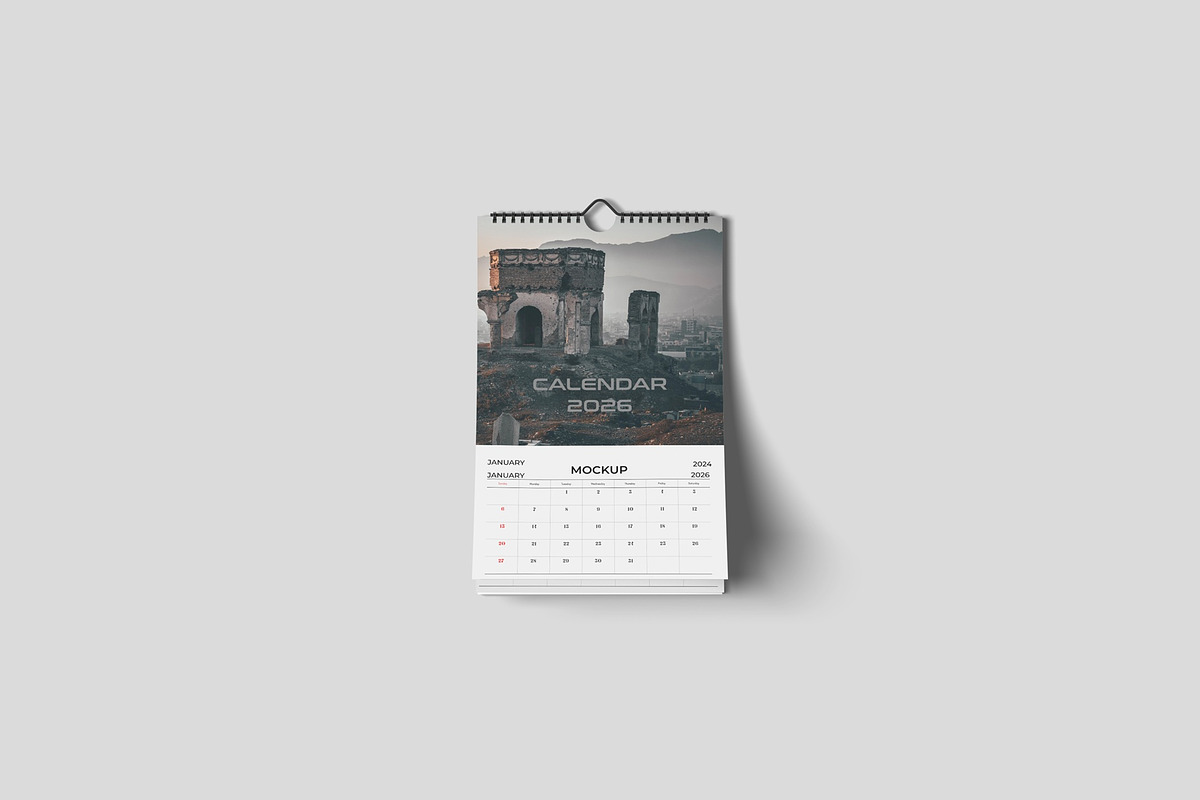High Quality Calendar Mockup, a Books & Magazine Mockup by Lxadesign (Photo 7 of 7)