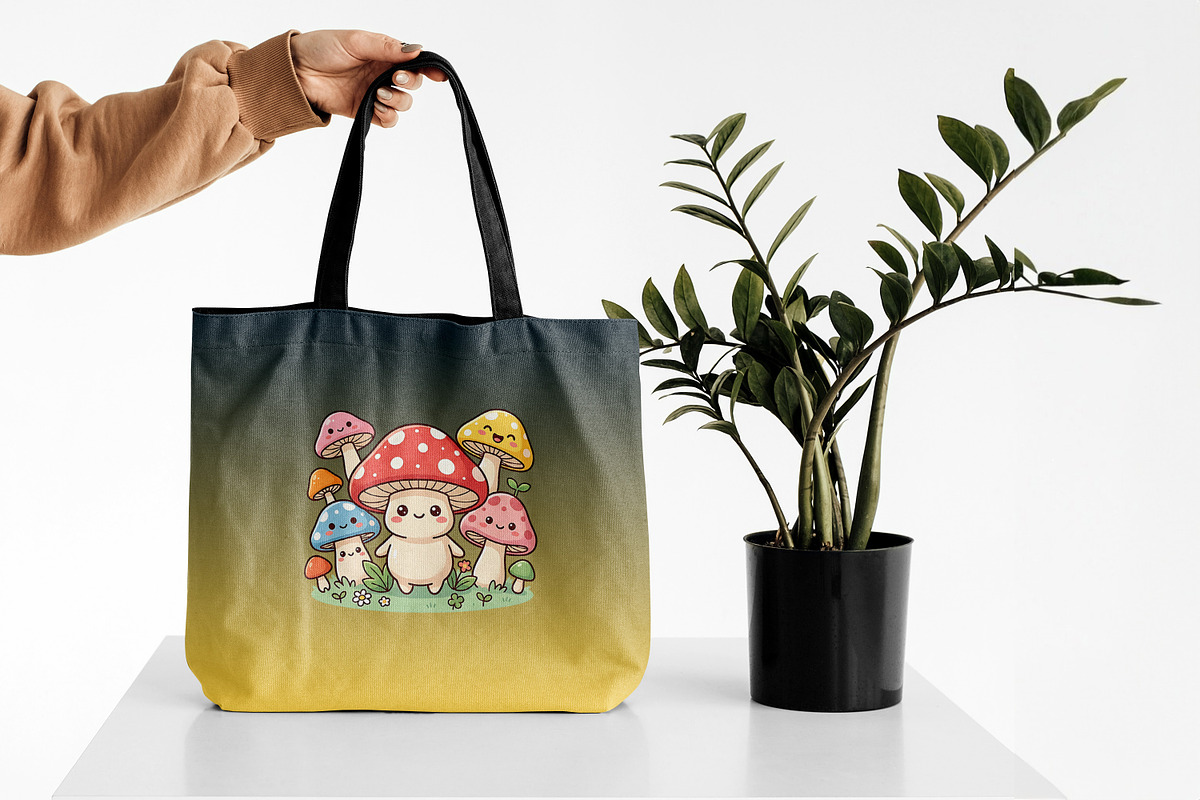 Cute Mushroom Png, an Object Illustration by Forhadx5 (Photo 11 of 11)