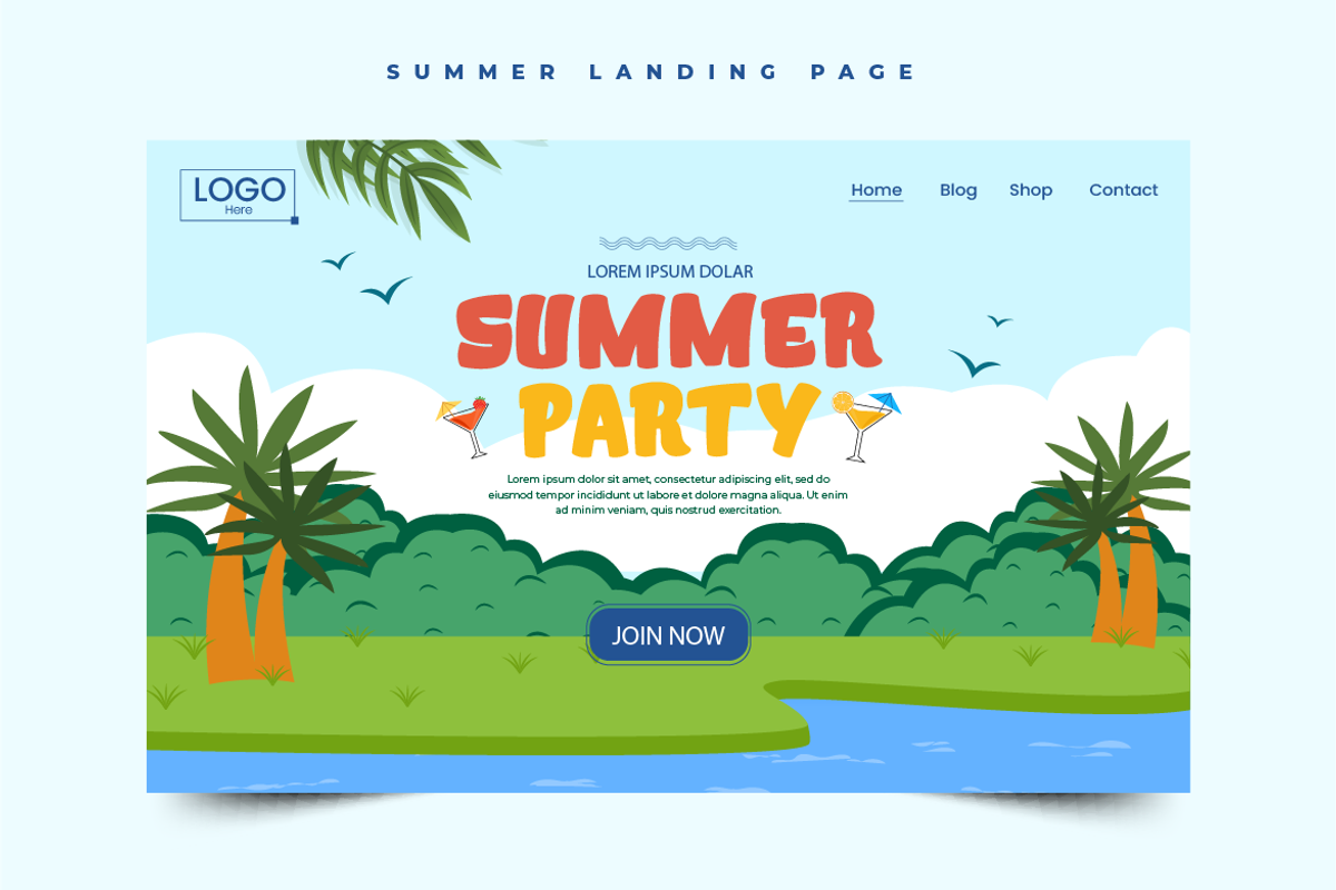 Summer Set Graphic Design V29, a Flyer Template by twinstd (Photo 3 of 6)