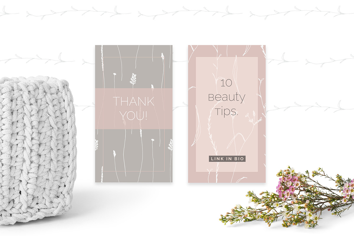 Wildflower Patterns + Templates Set, a Pattern Graphic by Youandigraphics (Photo 9 of 14)