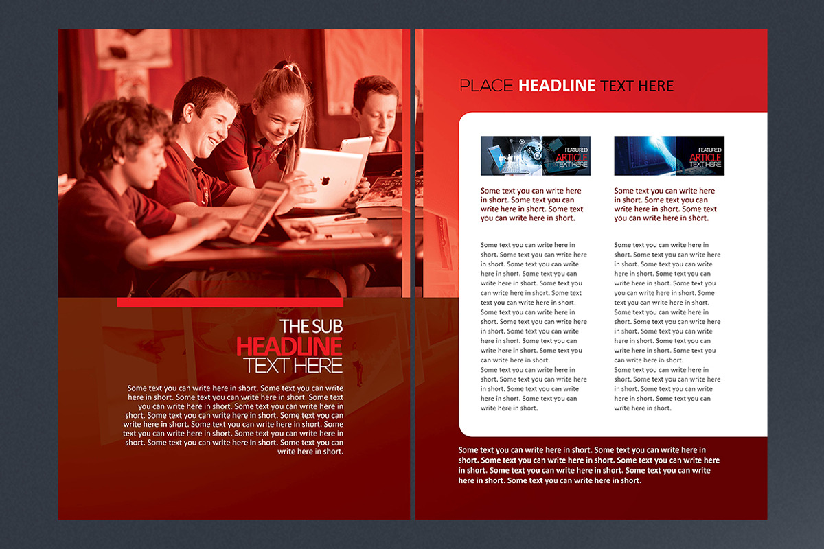Technology Brochure Catalog, a Brochure Template by artico (Photo 7 of 7)