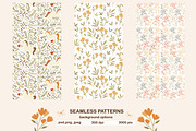 Sweet woodland animals and floral, an Animal Illustration by JT_Design_Art (Thumbnail 10 of 12)