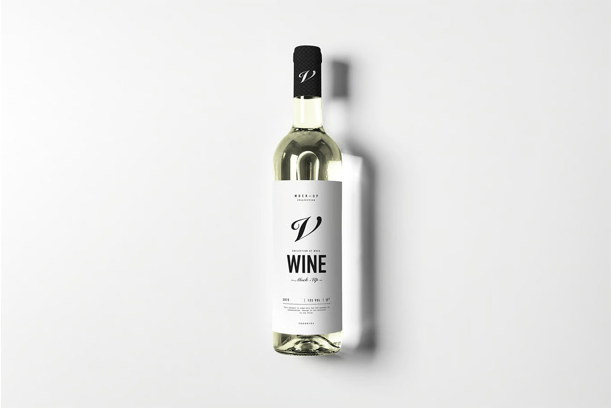 Wine Mock-up, a Product Mockup by zippypixelstudio (Photo 10 of 11)