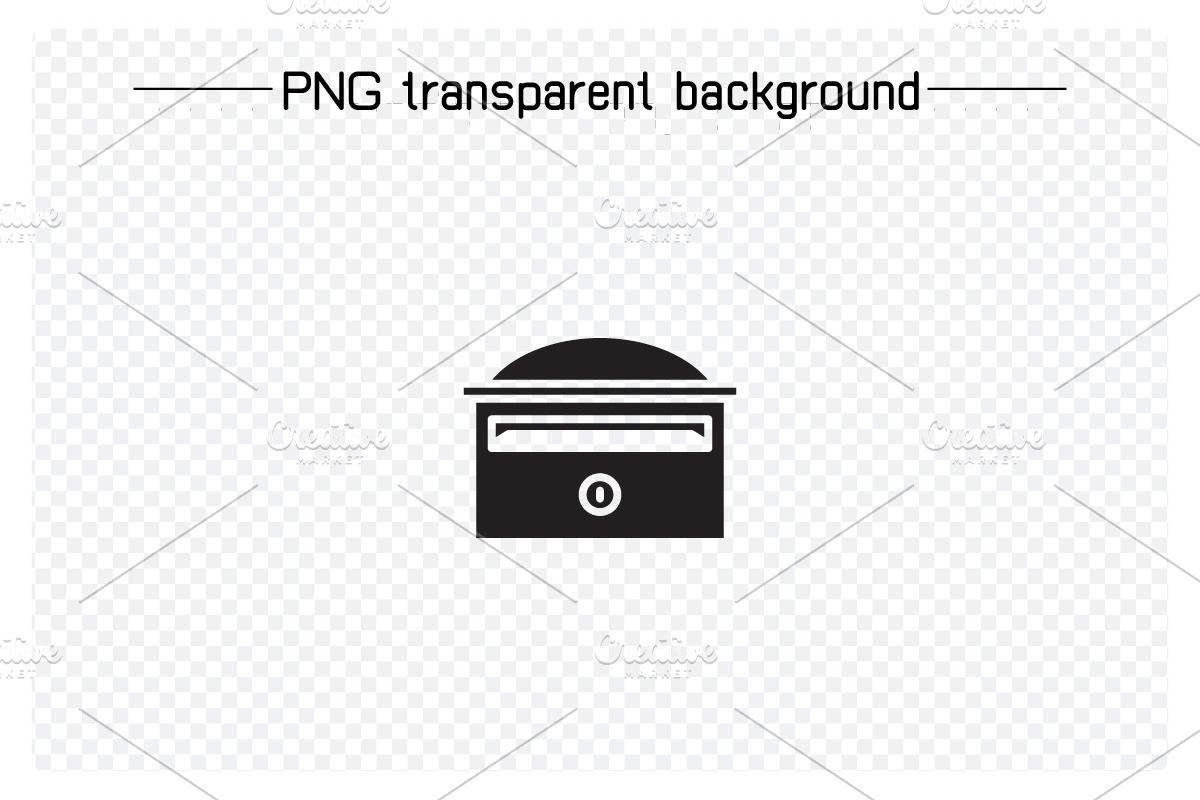 Mailbox and Letter Icons Set, a Solid Icon by Designfour (Photo 4 of 7)