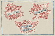 Death Poison - Tattoo Font, a Blackletter Font by Blankids Studio (Thumbnail 4 of 5)
