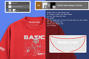 Professional oversize T-Shirt Mockup, a Shirt Mockup by NH graphic (Thumbnail 3 of 11)