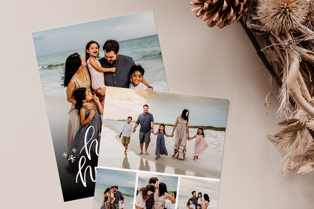 Christmas Card Template CD217, a Card Template by Salsal Design (Photo 2 of 4)